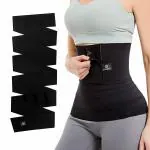 XIANCO Waist Trainer Belt for Women Tummy Shaper for Women, for Women & Men - 3 Meters Black
