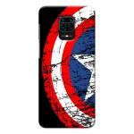 MobiEra Poco M2 Pro Multicolor America Shield Design Plastic Hard Case Cover