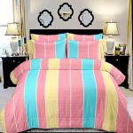 235 CM X 275 CM KING SIZE PRINTED DOUBLE BEDSHEET WITH 2 PILLOW COVER