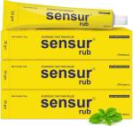 Sensur Natural & Ayurvedic Pain Relief Rub -30 gm x Pack of 3