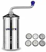 UNLOCK Stainless Steel Chakli Maker with 6 Plate 15.01 cm