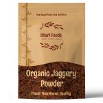Khari Foods 1kg Organic Jaggery Gur Powder |Sugar Substitute, Chemical & Preservative Free Powder Jaggery