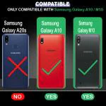 Casotec Shockproof Back Cover Case for Samsung Galaxy A10 4G / M10 4G | 360 Degree Protection | Protective Design | Anti-Scratch Tough Slim TPU Case for Samsung Galaxy A10 4G / M10 4G (Blue)