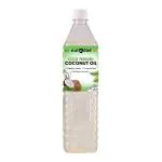 nutndiet Cold Pressed Coconut Oil For Body Massage Oil, Hair Care, Skin Care And Cooking, PET Bottle 1 Litre