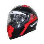 TVS Racing Raider FF RB Helmet Red L