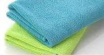 SOBBY Large Microfiber Cleaning Cloth 340 GSM - 40cm x 60cm (Set of 2, Multicolor)