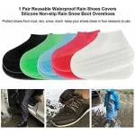 VIBHU Waterproof Silicone Shoes Covers and Reusable Rain Boots for Cycling,Outdoor