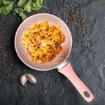 MUMUSO Maifan Stone Frying Pan - Pink