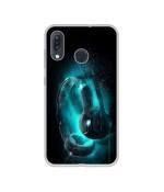 Casotec Cool Headphone Design Printed Silicon Soft TPU Back Case Cover for Asus Zenfone Max (M1) ZB555KL