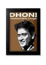 Blue Nexus Charlie Chaplin Wall Poster with Wall Frame Room Art Painting Collection A4 size 10x13