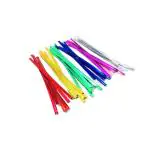 Konfiz Gold, Silver, Purple, Red Metallic Chocolate Twist Ties Wires For Chocolate Wrapping Bag Ties (Pack Of 350)