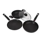 Prestige Magna Hard Anodised Cookware Induction Bottom Cookware Set (Hard Anodised, 3 - Piece)