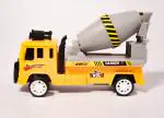 Asian Cement Mixer Toy Truck for Kids | Cement Mixer Truck Construction Building Toy | for Children, Building Automobile Toy for 3+ Years Old Kids, Boys, Girls- Multicolor-Pack of 1