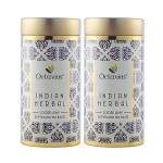 Octavius Indian Herbal |Natural blend of Exotic Indian Spices |Immunity Booster| Detox Tea |Good for Digestion | Natural Remedy for Cold and Flu |Delicious & Aromatic | 20 Pyramid Tea Bags (Pack of 2)