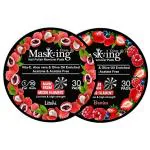 Masking (Litchi) and (Berries) Nail Polish Remover Wipes Pads, Round Wipes (Combo Pack of 2) Contains 30 Pads each, Acetone & Acetate Free, enriched with Aloe vera Olive Oil, Nail Paint Remover Tissue, Cotton, 01 Pads remover 20 Nail