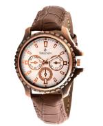 Askprints Sheldon Brown Leather Analog Watch for Men SH-1021