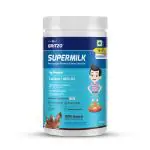 Gritzo SuperMilk Weight+ (4-7y Kids),4g Protein with Zero Refined Sugar, Double Chocolate, 400g