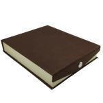 Aumni Crafts Rigid Cardboard Jewellery Set Box 17x14x3 CM (1 Piece, Random Assorted Color) Rectangle For Necklace Chain & Earring