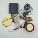 QiisX Motorcycle Bike Vehicle Anti-Theft Security Kit Alarm System Remote Control 12V, Anti-Hijacking Cutting Off Remote Engine Start Arming