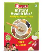 Manna Health Mix Instant 200g, Apple, Guava & Milk | Baby Food | Baby Cereal