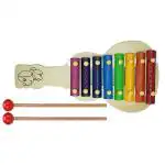 ShopiMoz 8 Knock Keyboard Xylophone Piano with 2 Sticks - Musical Toys Learning Instruments Toys