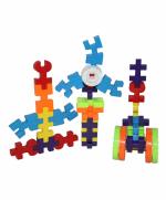 KiddyBuddy - Baby's Little World Building Blocks Game Multicolor - 42 Pieces