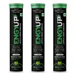 ENGYUP Apple Cider Vinegar, Garcinia & Pomegranate, Weight Loss, Green Apple Flavor(3 x 15 Tablets)