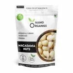 Namo Organics l 500 GM l Organic Macadamia Nuts l Handpicked | Healthy fats | Unsalted | Vegan | No additives (250GMX2)