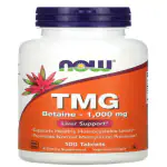 NOW Foods, TMG, 1,000 mg, 100 Tablets