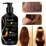 SOMWRITA Ginger Black Hair Growth & Healthy Hair Shampoo | Ginger Anti-Dandruff Shampoo For Healthy Scalp & Hair | Damage Repairs | Ginger Shampoo for Men & Women - pack of 1 [300ml].
