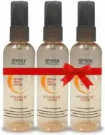 Streax Professional Vitariche rich Care Repair Max Hair Serum- 100ml x Pack of 3
