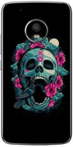 aadia Motorola Moto G5 Plus Matte Vinyl Signs and Symbols Printed Mobile Skin Sticker with Scratch Resistant Lamination