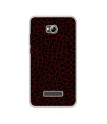 Casotec Round Circle Art Design Printed Silicon Soft TPU Back Case Cover for Micromax Canvas Spark 3 Q385