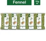 Trinetra Fennel 5 kg (1Kg X 5 Pack) Saunf