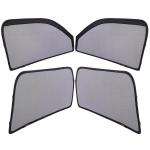 Able Sporty Car Magnetic Sun Shade Curtains with Zipper for Ford Fiesta Old Type-I Set of 4 Pcs (2008 to 2016 Model)