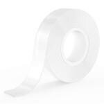 VRLSE Double Sided Adhesive Silicon Grip Tape Transparent Adhesive Heavy Duty Heat Resistant Multi-Functional Removable Sticky No Trace Anti-Slip Gel,Nano Tape