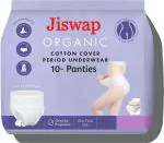 Empresa IndustriesJiswap Disposable Period Panties , Heavy Flow Disposable Overnight Panties L - Pack Of 10