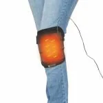 SandPuppy Black Kneestrap Electric Heating Pad for Knee pain relief