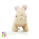 Hamleys Huggable Cuddly Cookie Jumping Rabbit Stuffed Toy, Soft Toys For Kids, Cute Plushies Purple, Multicolour, 3Y+