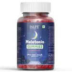 INLIFE Melatonin Gummies 5mg, Sleeping Aid Supplement, Sleep well Strawberry Flavour - 30 Gummies