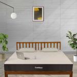 Grassberry White Dual Comfort 100% Pure Natural Latex Foam Mattress Double (75x48x8inch)