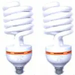 SKYBRIGHT 45 W Spiral B22 CFL Bulb (White, Pack of 2)