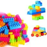 Vastate DIY Building Blocks for Kids Toy Block Toy for Kids Learning Toys for Kids - 59 Pcs