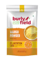 BURLY FIELD 100% Natural Sweet Freeze Dried Mango Powder for Milkshake, Juice, Cake 100gm (25G X 4)