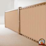 HIPPO Baby Safety Net for Balcony for Kids, Baby Banister Guard, Child Railing Safety Net, Kids Safety Staircase Net, Pet Stair Railing Net for Balcony Safety (Persian-Beige || 0.8MTX4MT)