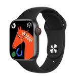 keeva i8 Pro Max Smart Watch with Activity Tracker Compatible with All Smartphone Smartwatch (Black Strap, Free Size)