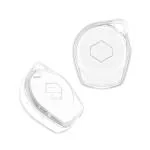 Ashar KeyHub Clear TPU Key Cover Compatible with Suzuki: Fronx|Jimny|Ciaz|SX4|XL6|Alto K10|S-Cross|S-Presso|Alto|Baleno|Celerio|Dzire|Ertiga|Ignis|Ritz|Vitara|Grand Vitara|WagonR|Brezza (2 Button Remote Key)