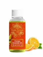 Exotic Aromas Orange Essential Oil, 100% Pure and Natural, For Aromatherapy , Skin & Hair (100 ml)