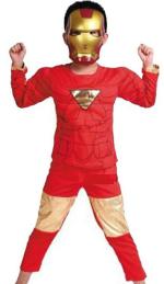 FANCY DRESSESWALE Iron Man Avengers Superhero Kids Fancy Dress Kids Costume Wear (4 - 6 Years)
