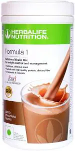 Herbalife Nutrition Formula 1 Nutritional Shake - Chocolate Flavor For Weight Loss Plant-Based Protein (500 g, Chocolate)